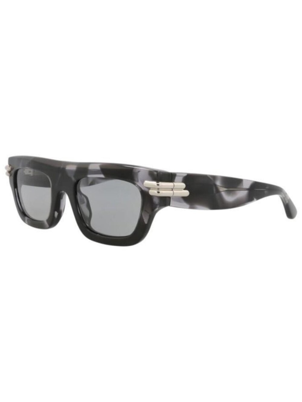 New Bottega Veneta Unisex Square/Rectangle Havana Havana Grey Fashion Designer E